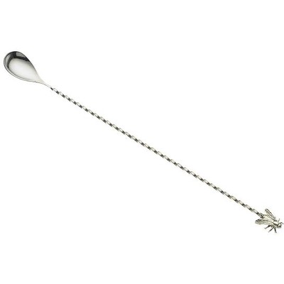 Ложка барная &quot;Муха&quot; 30,5см, ручка витая, нерж.сталь M37012FLY