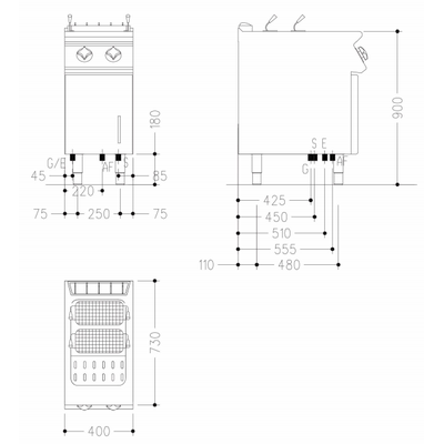 Макароноварка Mareno NPC74G 2