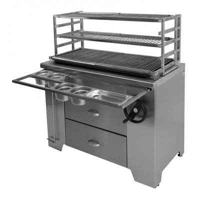 МАНГАЛ УГОЛЬНЫЙ МНОГОФУНКЦИОНАЛЬНЫЙ  GRILL MASTER УММ/2 (ROBATA L1200) 11314