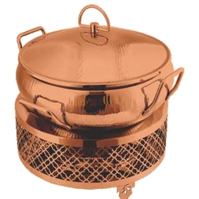 Мармит настольный (чефиндиш) круглый 7л, Rose Gold Belle BE/2/7 RG