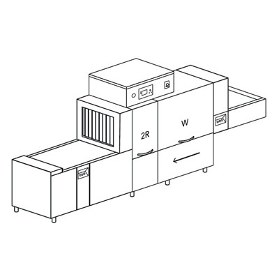 МАШИНА Д/МОЙКИ ЯЩИКОВ DIHR LX 501 DX+XP