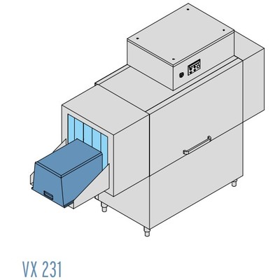 МАШИНА Д/МОЙКИ ЯЩИКОВ DIHR VX 231 DX+DR94+HR10