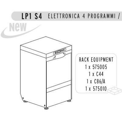 МАШИНА КОТЛОМОЕЧНАЯ DIHR LP1 S4+DDE+PS