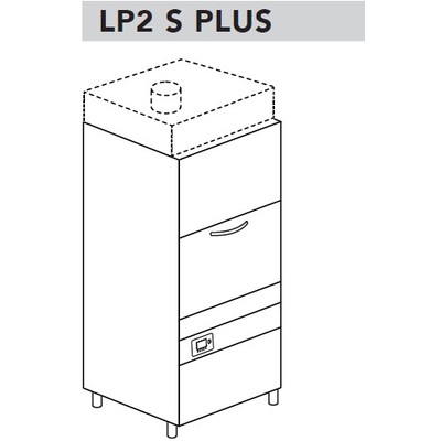 МАШИНА КОТЛОМОЕЧНАЯ DIHR LP2 S PLUS ELETTRONICA+XP