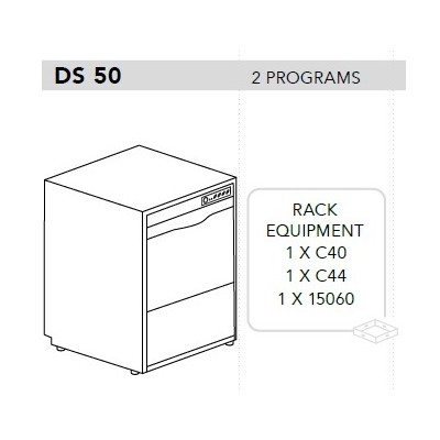 МАШИНА ПОСУДОМОЕЧНАЯ DIHR DS 50+DDE+XP