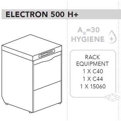 МАШИНА ПОСУДОМОЕЧНАЯ DIHR ELECTRON 500 H+