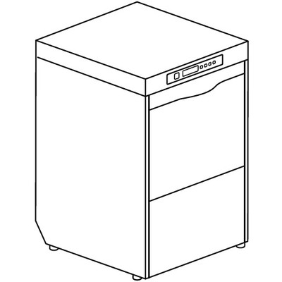 МАШИНА ПОСУДОМОЕЧНАЯ DIHR ELECTRON 500 PLUS H+