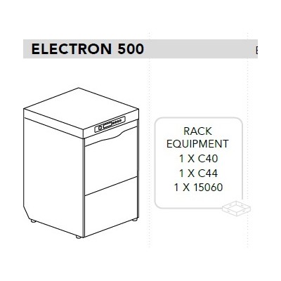 МАШИНА ПОСУДОМОЕЧНАЯ DIHR ELECTRON 500+XP+PS СПЕЦ. ТЕМПЕРАТУРА