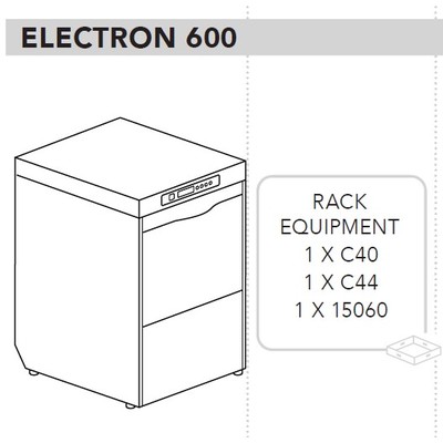 МАШИНА ПОСУДОМОЕЧНАЯ DIHR ELECTRON 600+PS