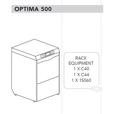 МАШИНА ПОСУДОМОЕЧНАЯ DIHR OPTIMA 500