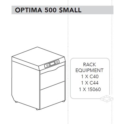 МАШИНА ПОСУДОМОЕЧНАЯ DIHR OPTIMA 500 SMALL