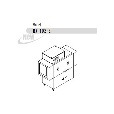 МАШИНА ПОСУДОМОЕЧНАЯ DIHR RX 102 E DX