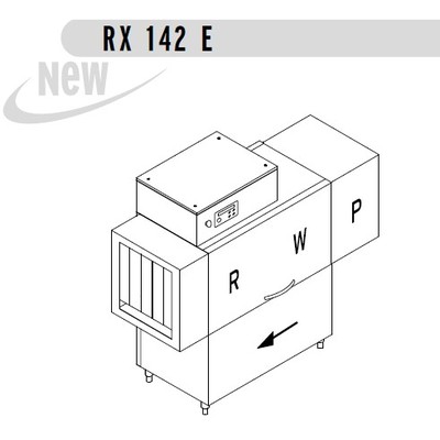 МАШИНА ПОСУДОМОЕЧНАЯ DIHR RX 142 E SX