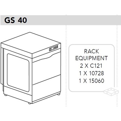 МАШИНА СТАКАНОМОЕЧНАЯ DIHR GS 40+DDE+PS+XP