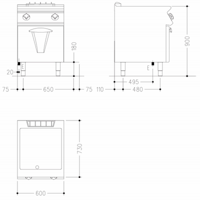 Многофункциональный кухонный аппарат Mareno NVB76E 2