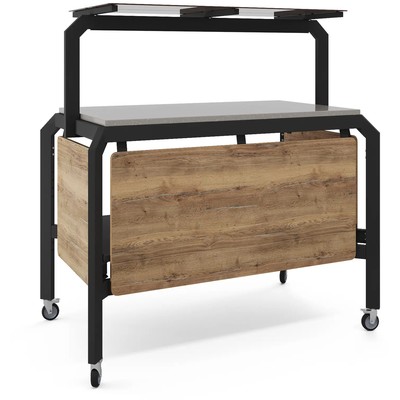 МОДУЛЬ МОБИЛЬНЫЙ НЕЙТРАЛЬНЫЙ КОБОР AN150 BLACK/OLOVO/DIAMANT