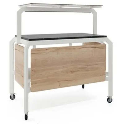 МОДУЛЬ МОБИЛЬНЫЙ НЕЙТРАЛЬНЫЙ КОБОР AN220 WHITE/NATURAL/COAL