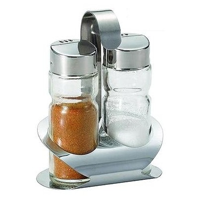 Набор для специй 2 предмета (соль, перец) &quot;Спайс&quot;, с крюком 416