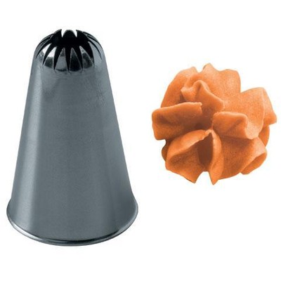 Насадка "Цветок" d12мм h40мм, нерж.сталь BS0195