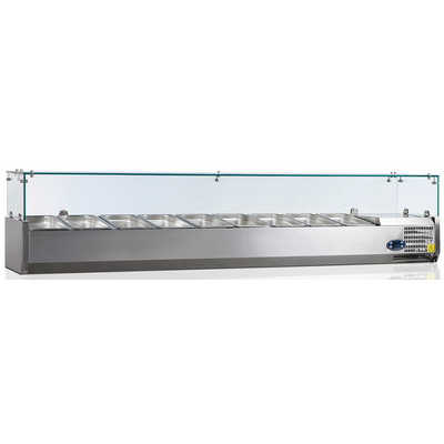 Настольная холодильная витрина Tefcold VK33-200-I