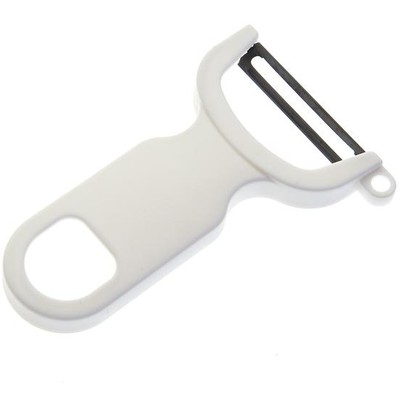 Овощечистка 5см, нерж.сталь, ручка п/п, цвет белый M33071WHB