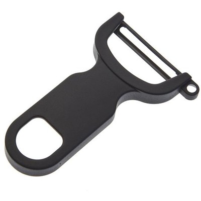 Овощечистка 5см, нерж.сталь, ручка п/п, цвет черный M33071BKB