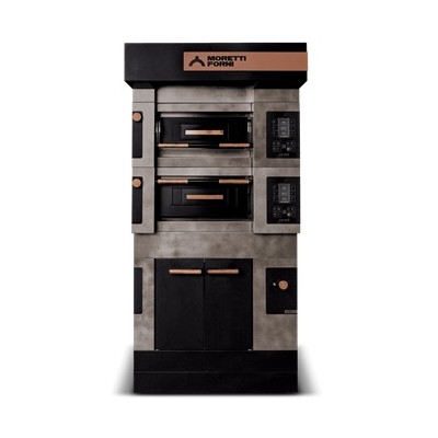 ПЕЧЬ ДЛЯ ПИЦЦЫ MORETTI FORNI S50E ICON C 16 + C 30 + ПАРОГЕНЕРАТОР + ЗОНТ + РАССТОЙКА L90