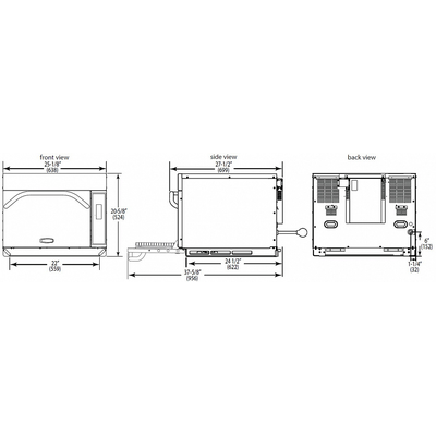 Печь микроволновая Menumaster MXP5221TLT 2