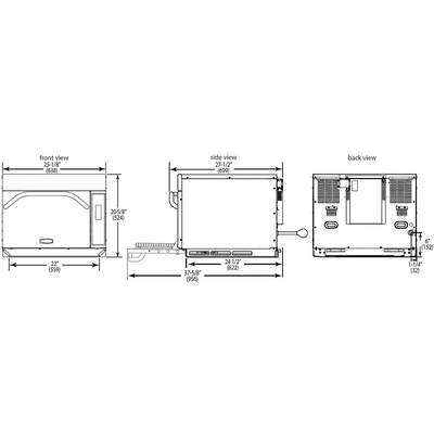 Печь СВЧ Menumaster MXP5223 2
