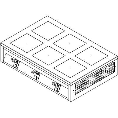 Плита индукционная островная Техно-ТТ ИПП-610196 2