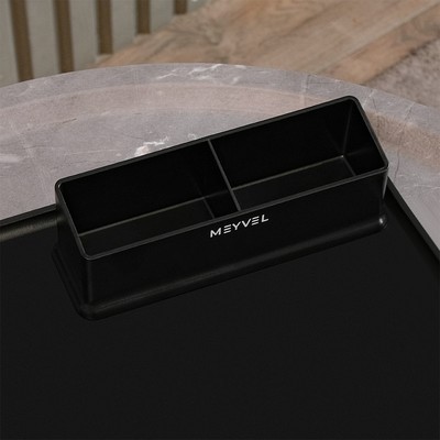 Поднос с менажницей для чая Meyvel A-002 (Black) 4