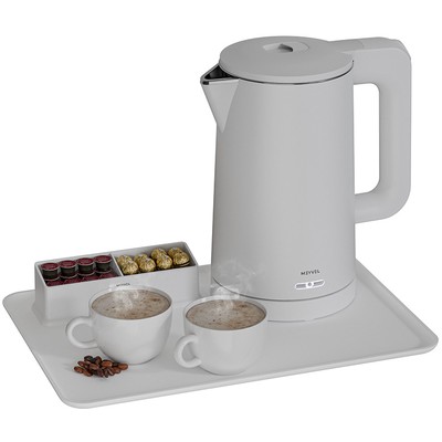 Поднос с менажницей для чая Meyvel A-002 (White) 6