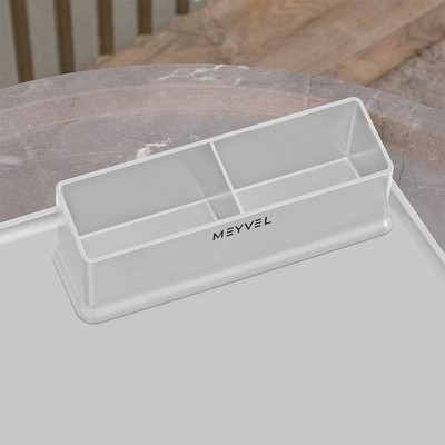 Поднос с менажницей для чая Meyvel A-002 (White) 4