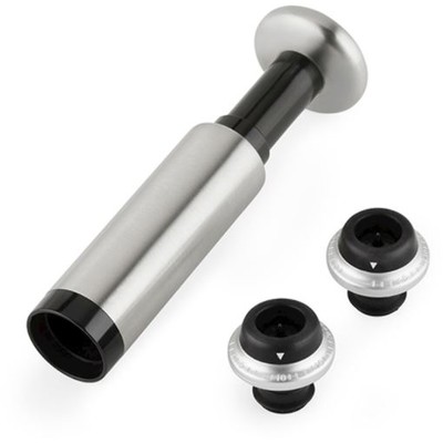 Помпа вакуумная для вина/шампанского "ICE" + 2 пробки 1216504