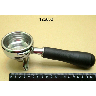 Портафильтр с нано покрытием и кожаной ручкой Nuova Simonelli KPFPN002 Nano Tech coated filter holder+leather handle