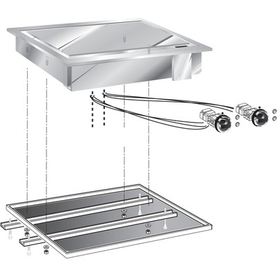 ПОВЕРХНОСТЬ ЖАРОЧНАЯ ЭЛЕКТРИЧЕСКАЯ ВСТРАИВАЕМАЯ 600 СЕРИИ APACH CHEF LINE SLDI6FTE6LSS