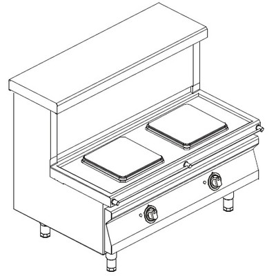 ПРИЛАВОК Д/ПЕРВЫХ БЛЮД KOGAST EP2GP-11L 56806