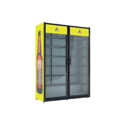 ШКАФ ХОЛОДИЛЬНЫЙ ДЛЯ НАПИТКОВ АРКТО FLEX-1428-ECO БЕЛЫЙ КРАШ. БЕЗ КАНАПЕ (2 ДВЕРИ) (108000061)