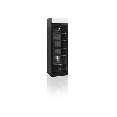 ШКАФ ХОЛОДИЛЬНЫЙ СО СТЕКЛОМ TEFCOLD CEV425CP-BLACK