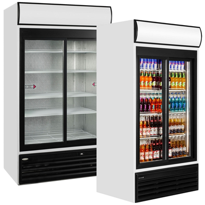 Шкаф холодильный со стеклом Tefcold FSC1000S-P