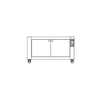 ШКАФ РАССТОЕЧНЫЙ ZANOLLI T POLIS 2/CL 2MC