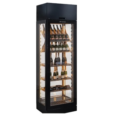 ШКАФ ВИННЫЙ ВЕНТ.TECFRIGO IMPERIAL 22.1 FG ЧЕРНЫЙ + ПОЛКИ VERTICAL НАБОР