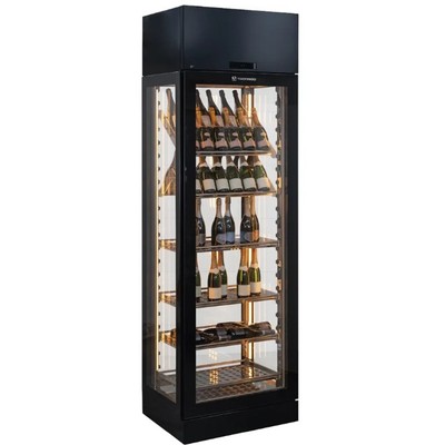 ШКАФ ВИННЫЙ ВЕНТ.TECFRIGO IMPERIAL 26 ЧЕРНЫЙ + ПОЛКИ VERTICAL НАБОР