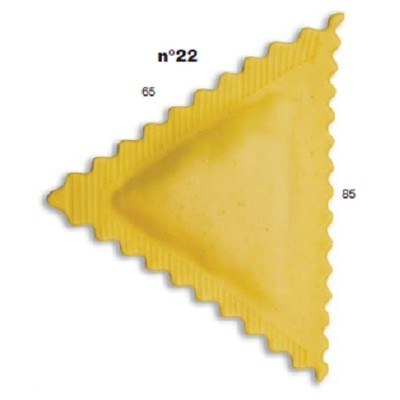 ШТАМП Д/РАВИОЛИ ДЛЯ НАСАДКИ LA MONFERRINA MULTIPASTA ТРЕУГОЛЬНИК 60Х85 ММ 22