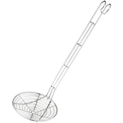 Шумовка с мелкой сеткой 28х50см, нерж. сталь 12641-28 1