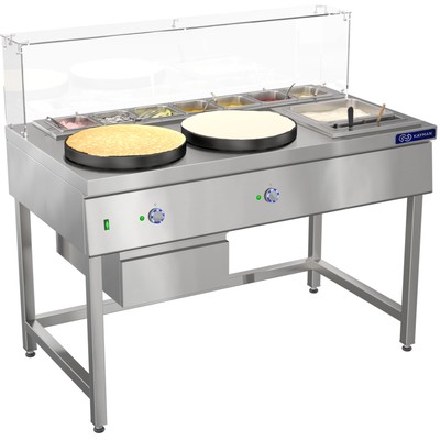 СТАНЦИЯ ДЛЯ ПРИГОТОВЛЕНИЯ БЛИНОВ KAYMAN СП-Б-1350 А