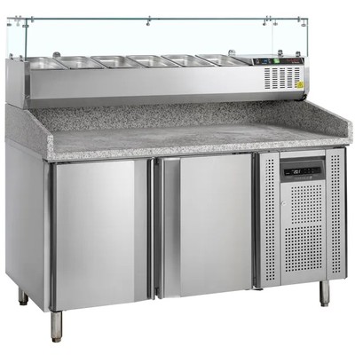 СТОЛ ДЛЯ ПИЦЦЫ TEFCOLD PT1200 + GVC38-150