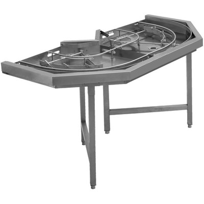 СТОЛ УГЛОВОЙ 1400 ММ ПРАВЫЙ APACH CHEF LINE L75660DX