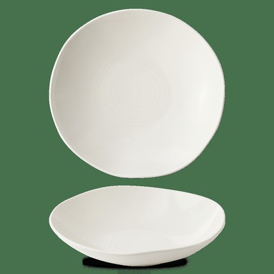 Тарелка глубокая 25см 1,15л, без борта, Envisage Natural, цвет white WHPB251 1