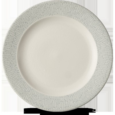 Тарелка мелкая 27,6см, с бортом, Delta, цвет Grey DELGVP581 1